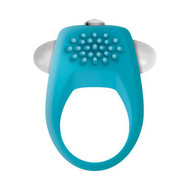Teal Tickler Cock Ring