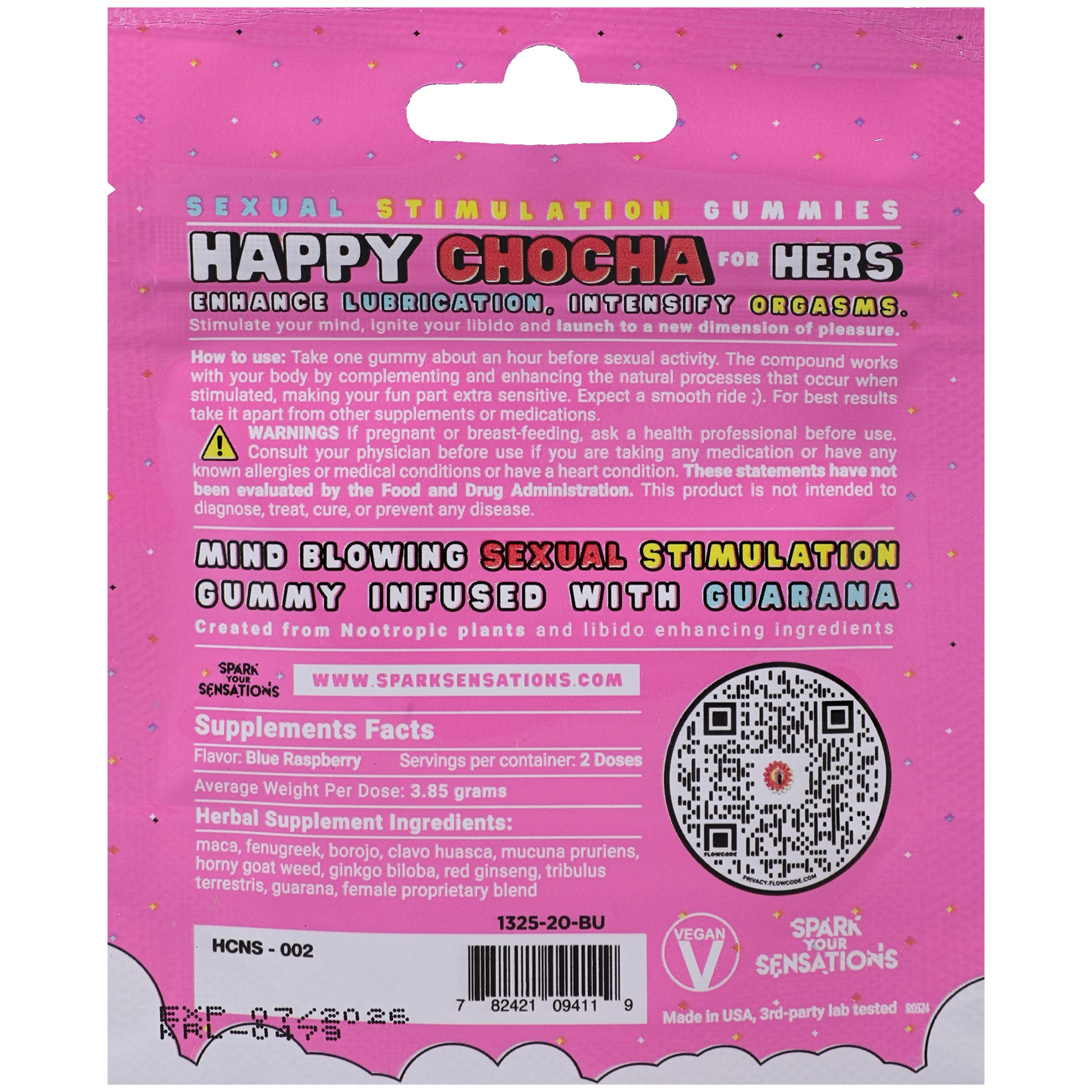 Happy Chocha (Hers) Sexual Stimulation Gummies