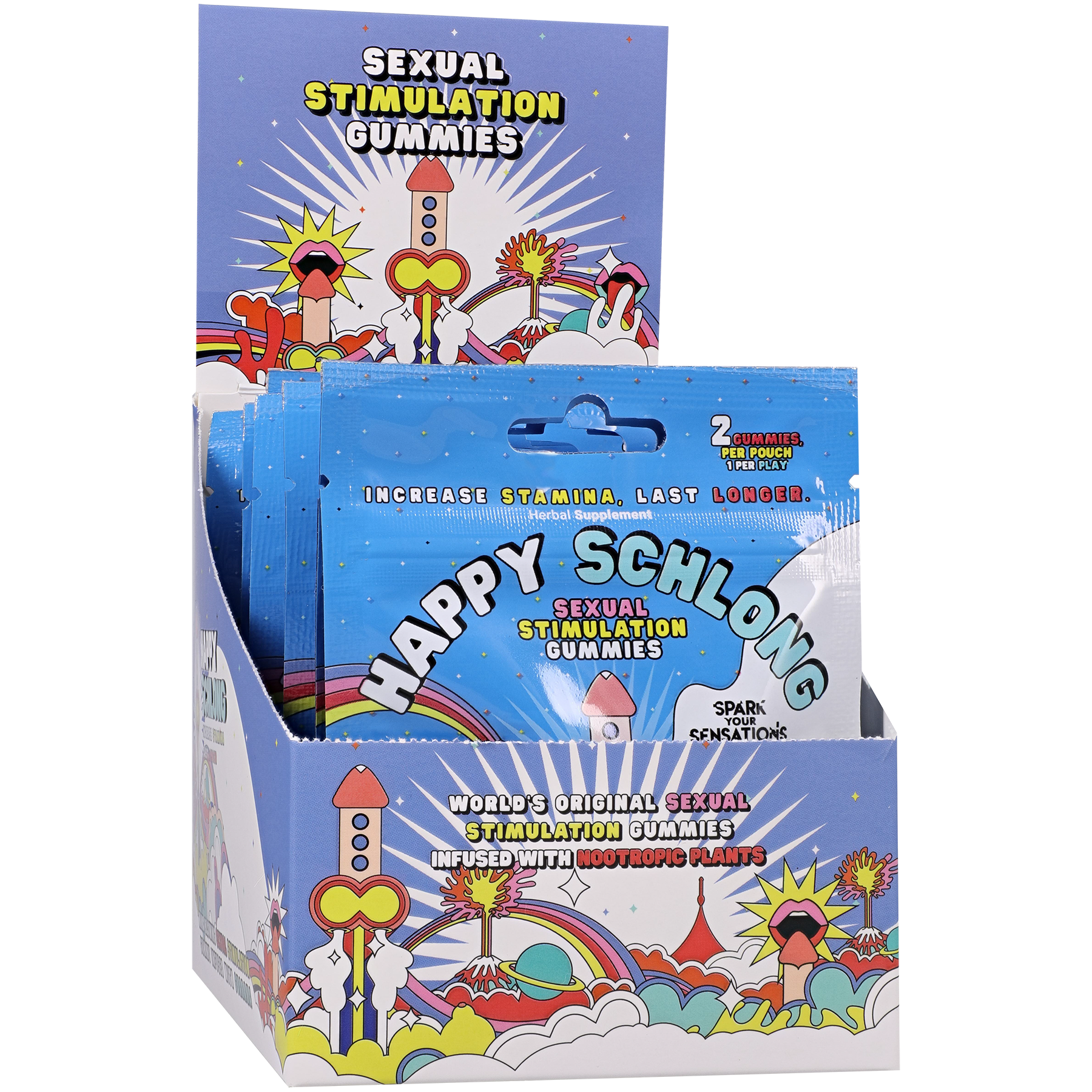 Happy Schlong (His) Sexual Stimulation Gummies