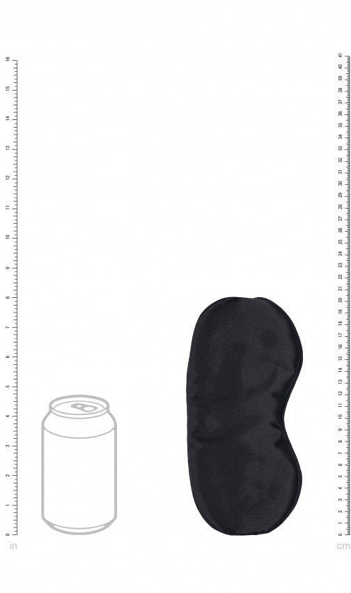 Ouch! Satin Mask Black