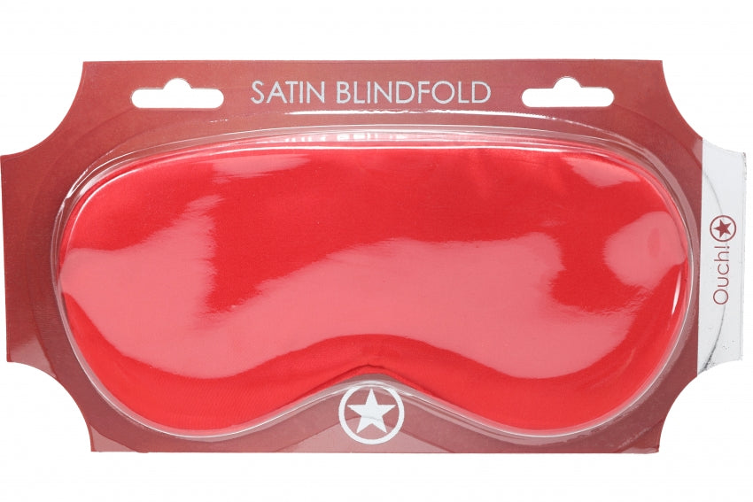 Ouch! Satin Mask Red
