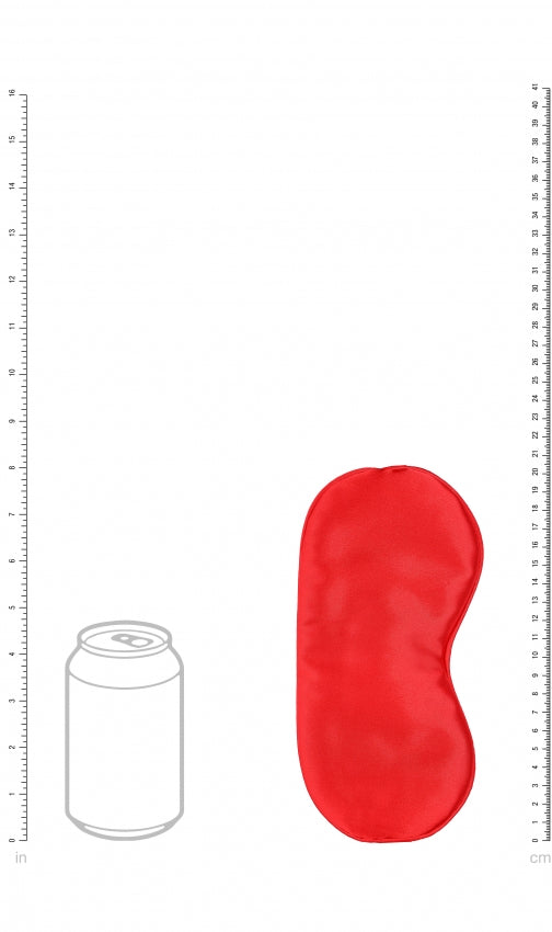 Ouch! Satin Mask Red