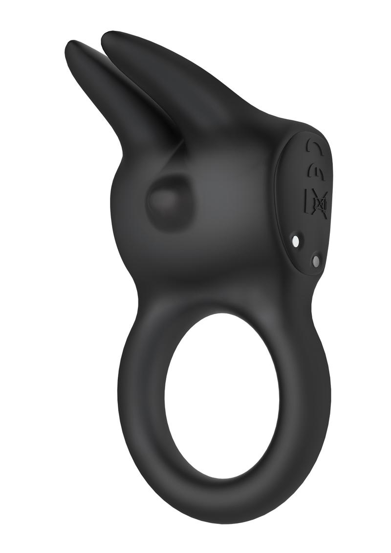 The Rabbit Love Ring in Black