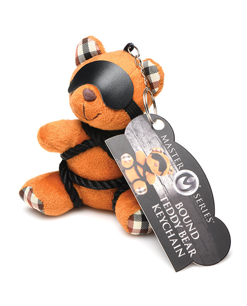 Bound Teddy Bear Keychain