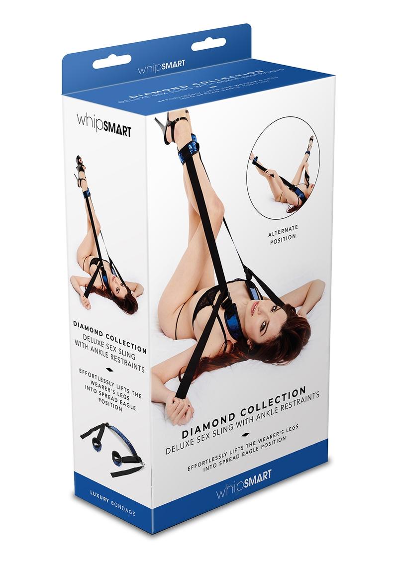 Diamond Collection Deluxe Sex Sling with Ankle Restraints