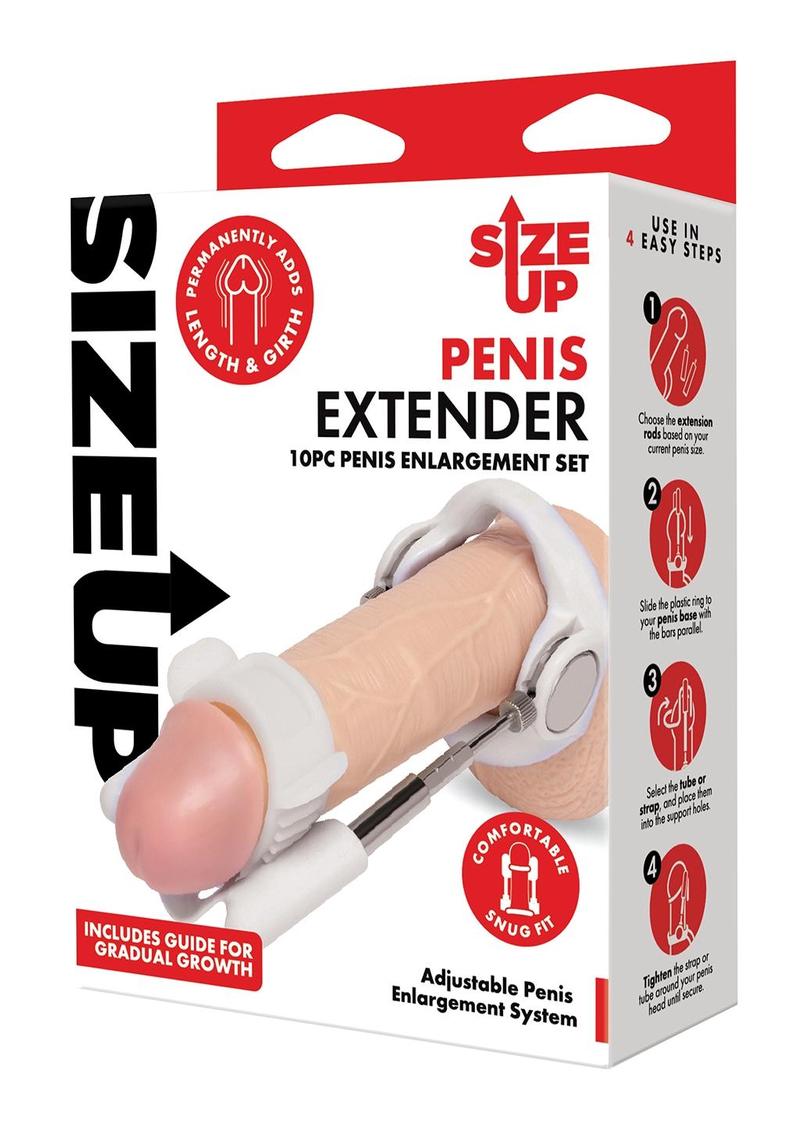 Size Up Penis Extender 10Pc Penis Enlargement Set