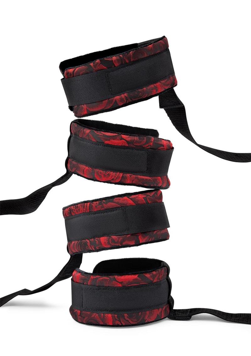 Rosegasm Bed Restraint Kit with Blindfold