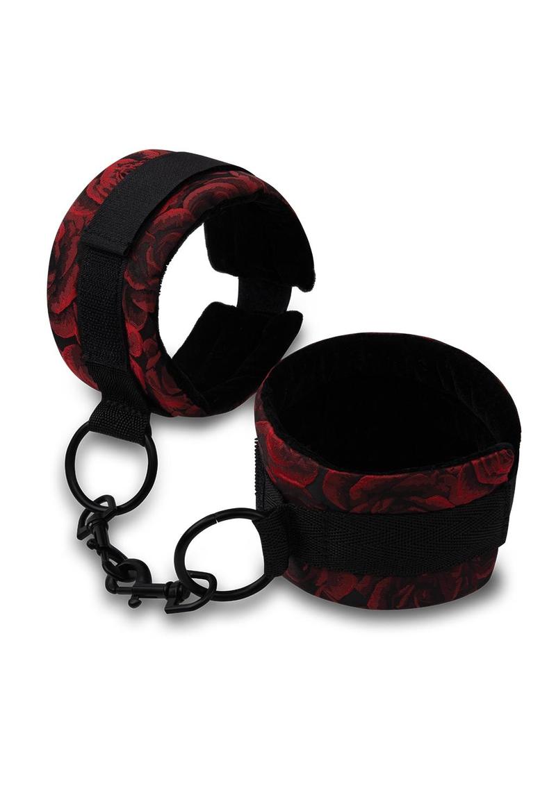 Rosegasm Soft Handcuffs with Blindfold