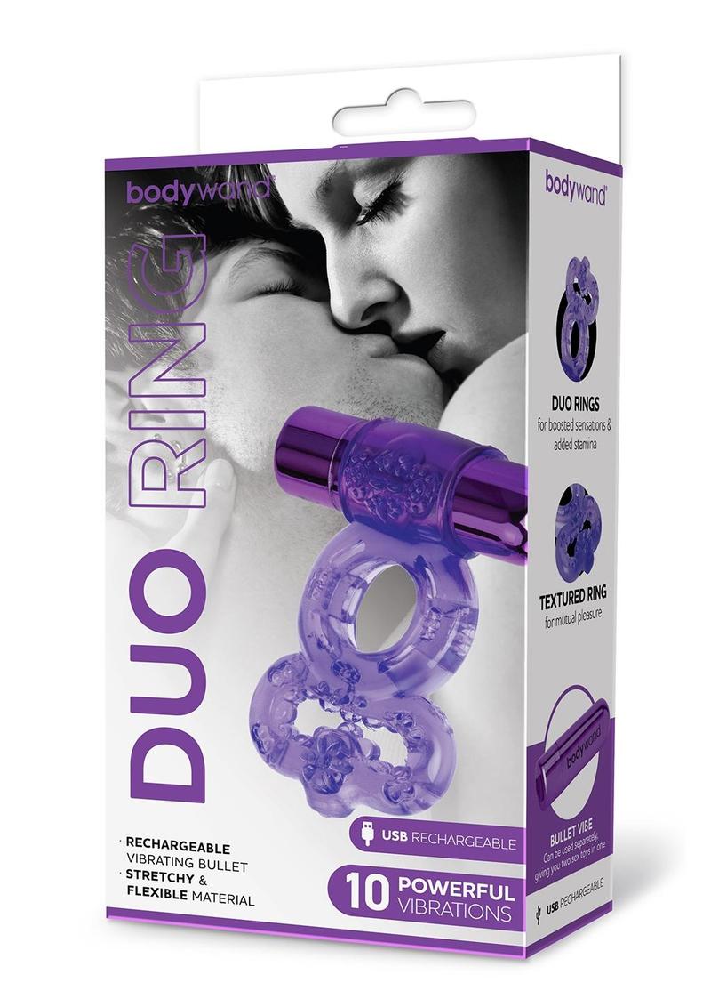 Bodywand Rechargeable Duo Cock Ring