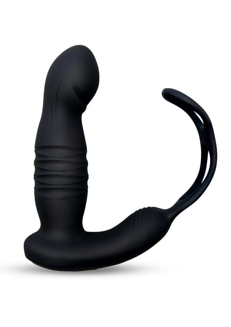 Envy Thrusting & Vibrating Plug Dual Stamina Ring