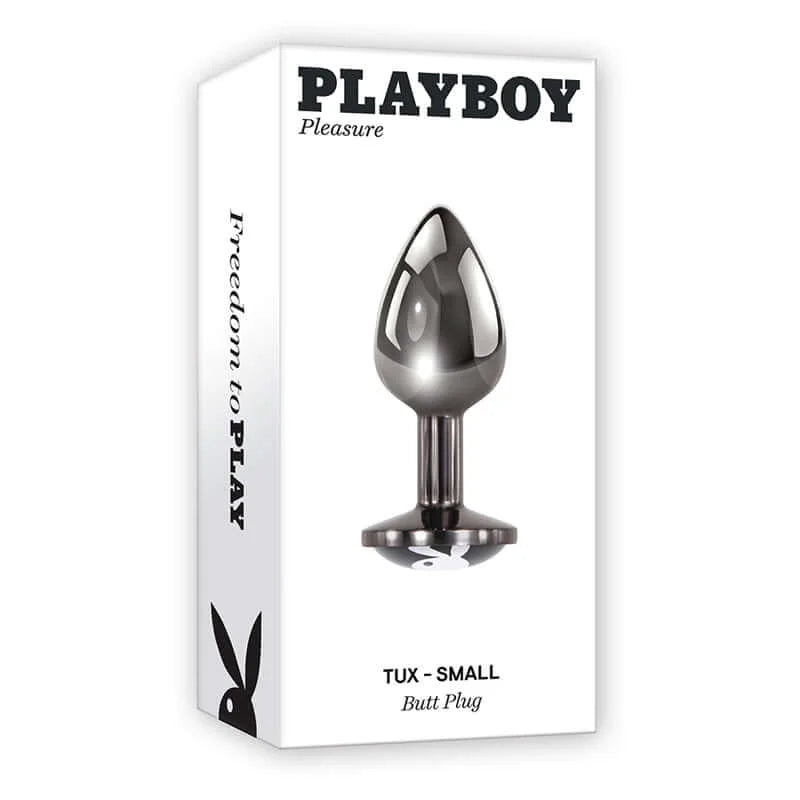 Playboy Tux Small Aluminum Butt Plug