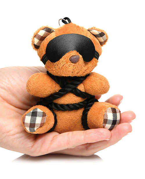 Bound Teddy Bear Keychain