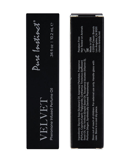 Pure Instinct VELVET Roll-On Pheromone Cologne