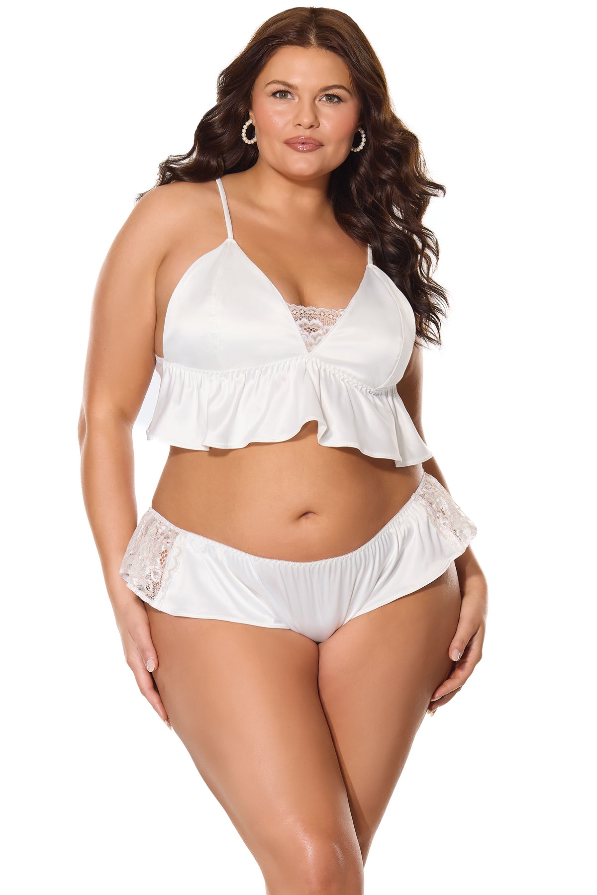 Kissed By Satin 2pc Bralette Set