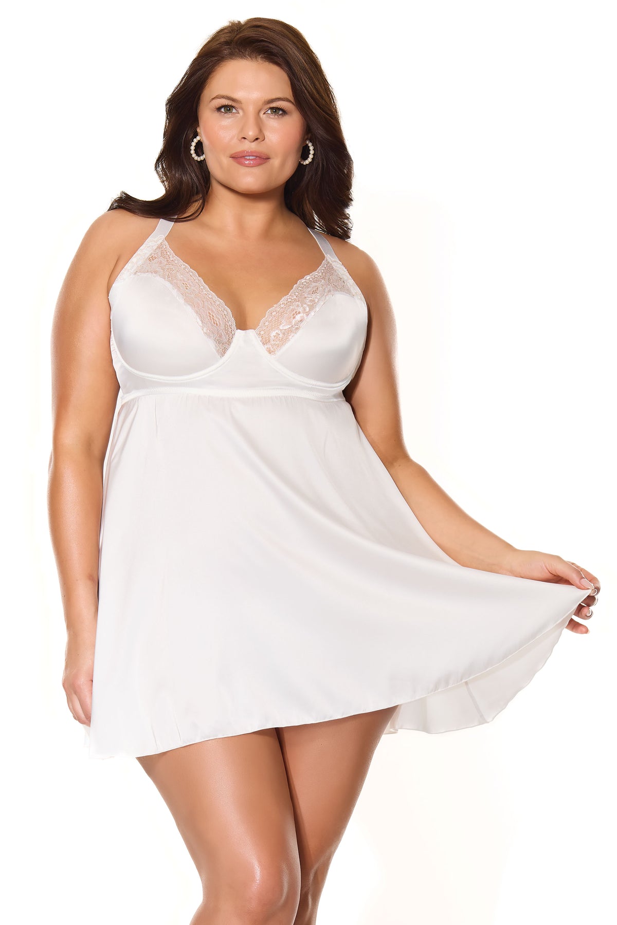 Kissed By Satin Babydoll