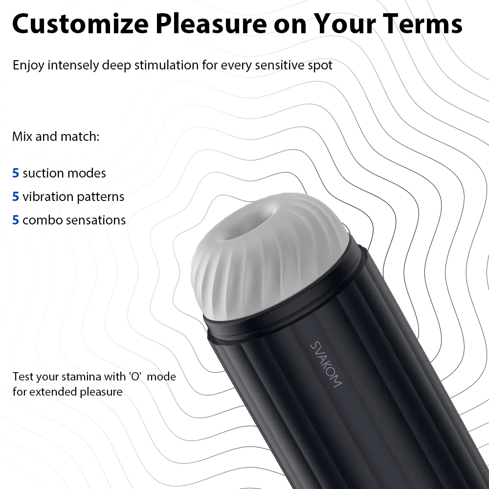 Sam Neo 2 Pro Interactive Heating, Sucking and Vibrating Masturbator