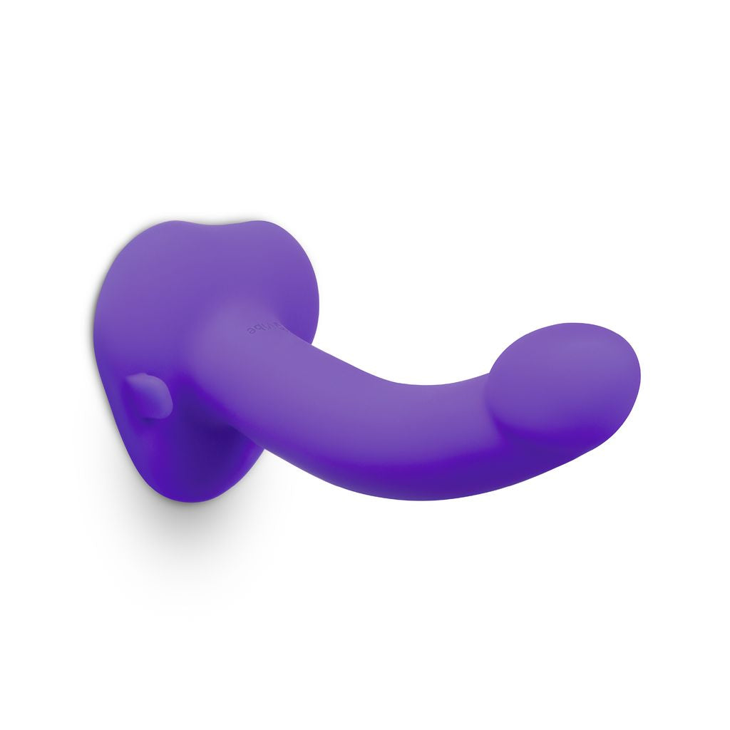 bVibe Curved Vibrating Strap-On Kit