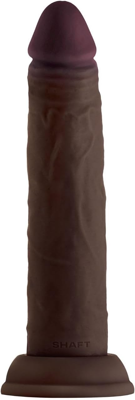 Shaft Model J FlexSkin Liquid Silicone 6.5" Dong Mahogany