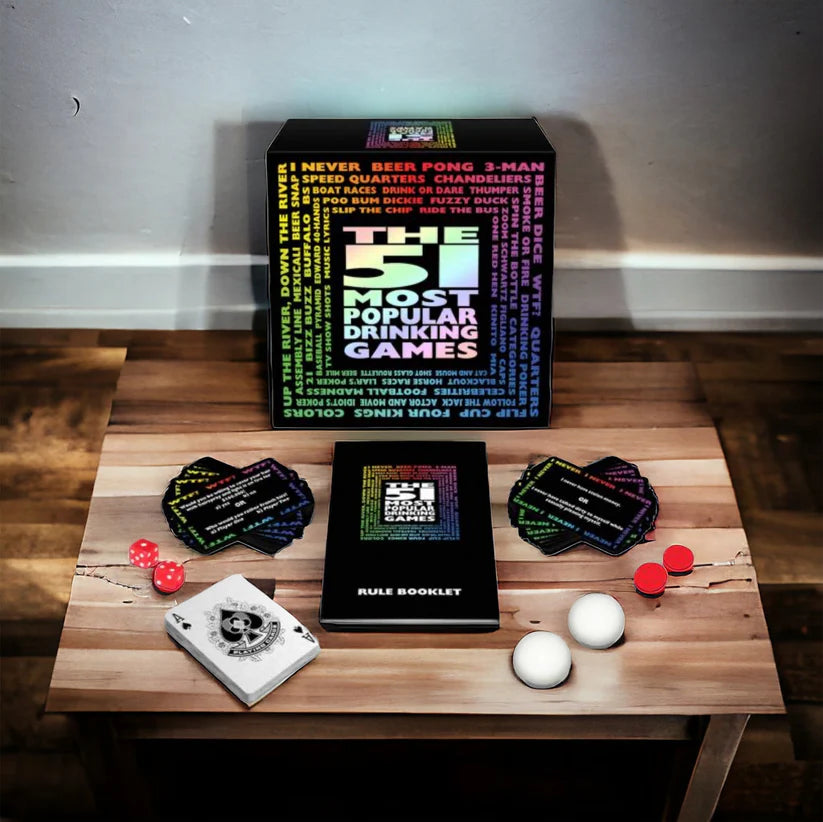 51 Most Popular Drinking Games