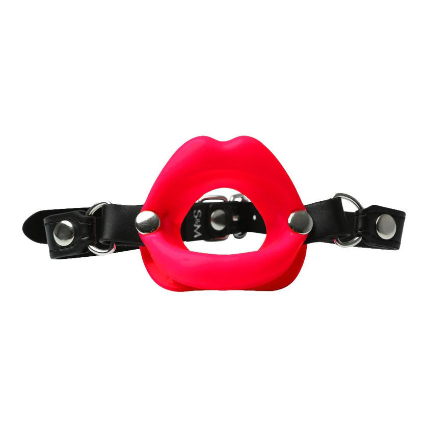 S&M Red Silicone Lips Gag