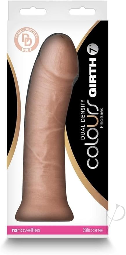 Colours Dual Density 7″ Silicone Dildo