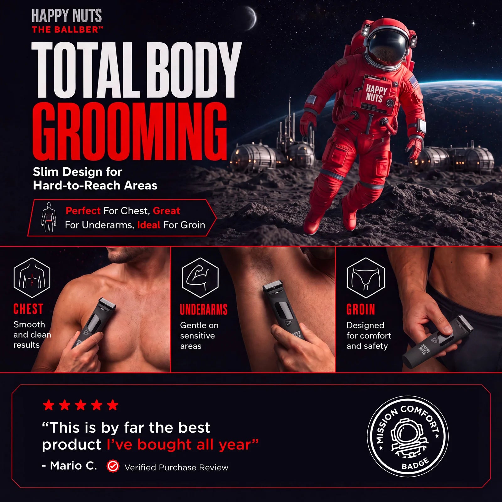 Happy Nuts The Ballber Pro Trimmer