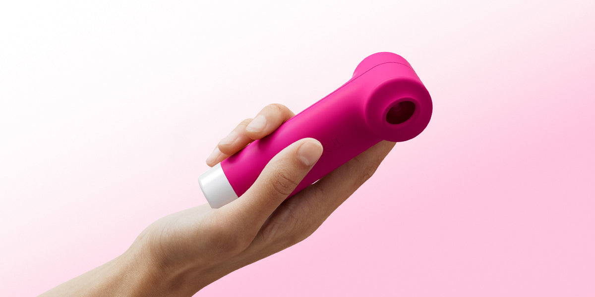 Lovense Fizz Dual-Head Suction & Tapping Clitoral Vibrator