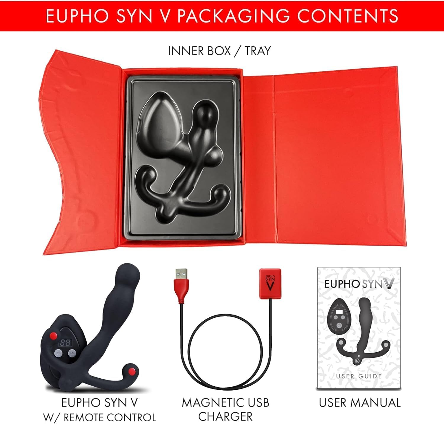 Eupho Syn V Vibrating Prostate Massager