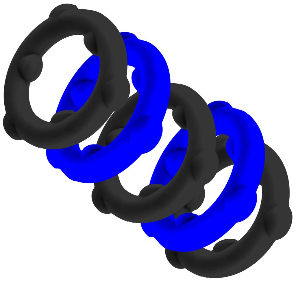 Gearheads 5-Pack Liquid Silicone C-Rings