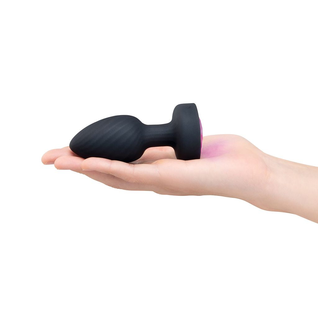 bVibe 3.5" Light Up Butt Plug with Remote