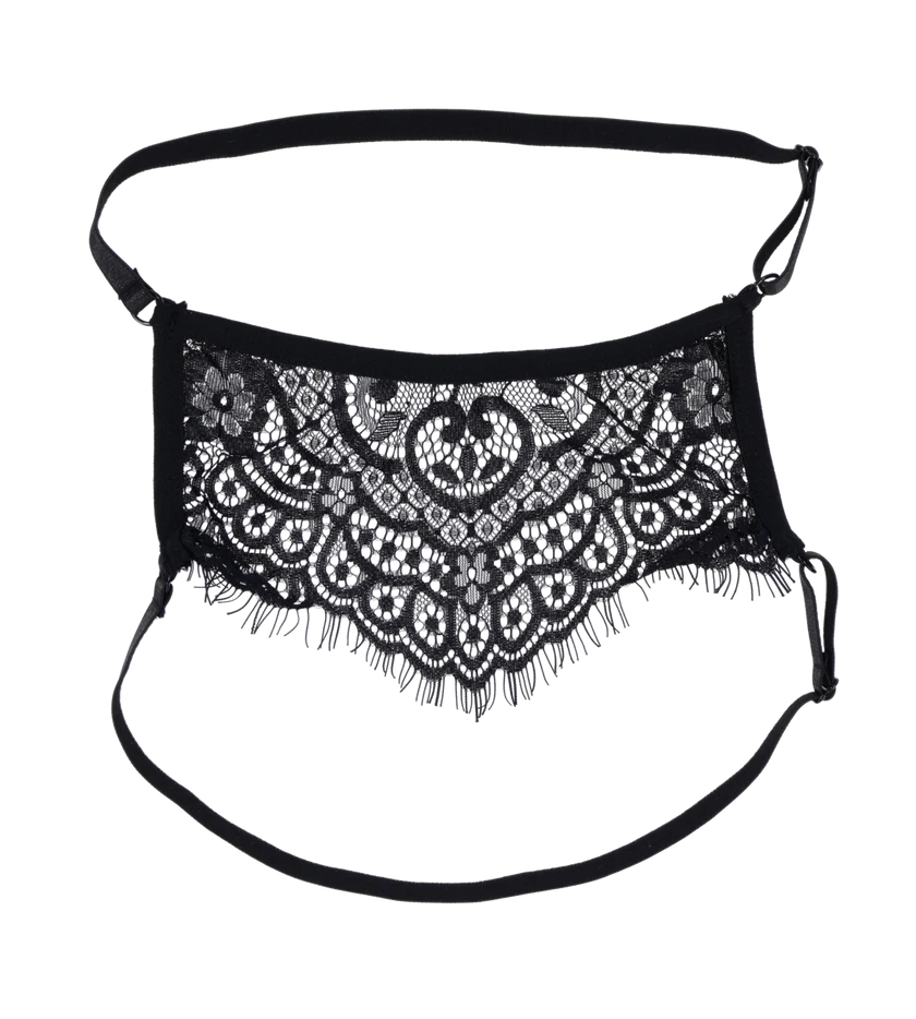 S&M Veiled Vision Lace Blindfold