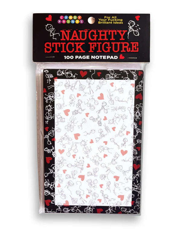 Naughty Stick Figure Notepad