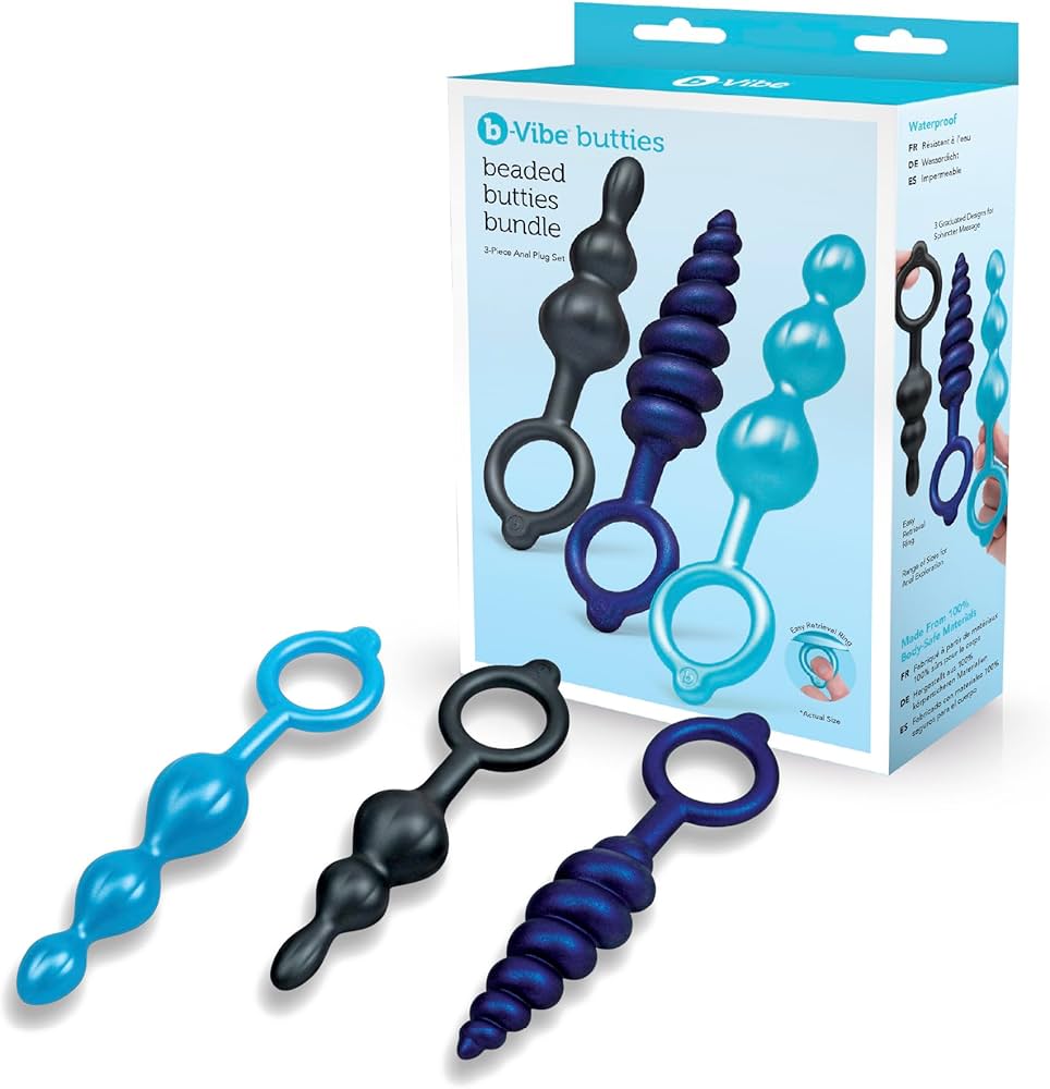 Butties Beaded Bundle 3-Piece Anal Plug Set