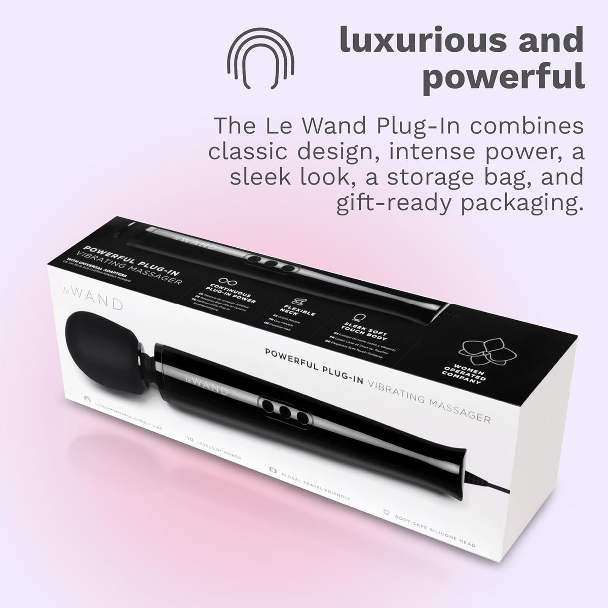 Le Wand Plug-In Vibrating Massager