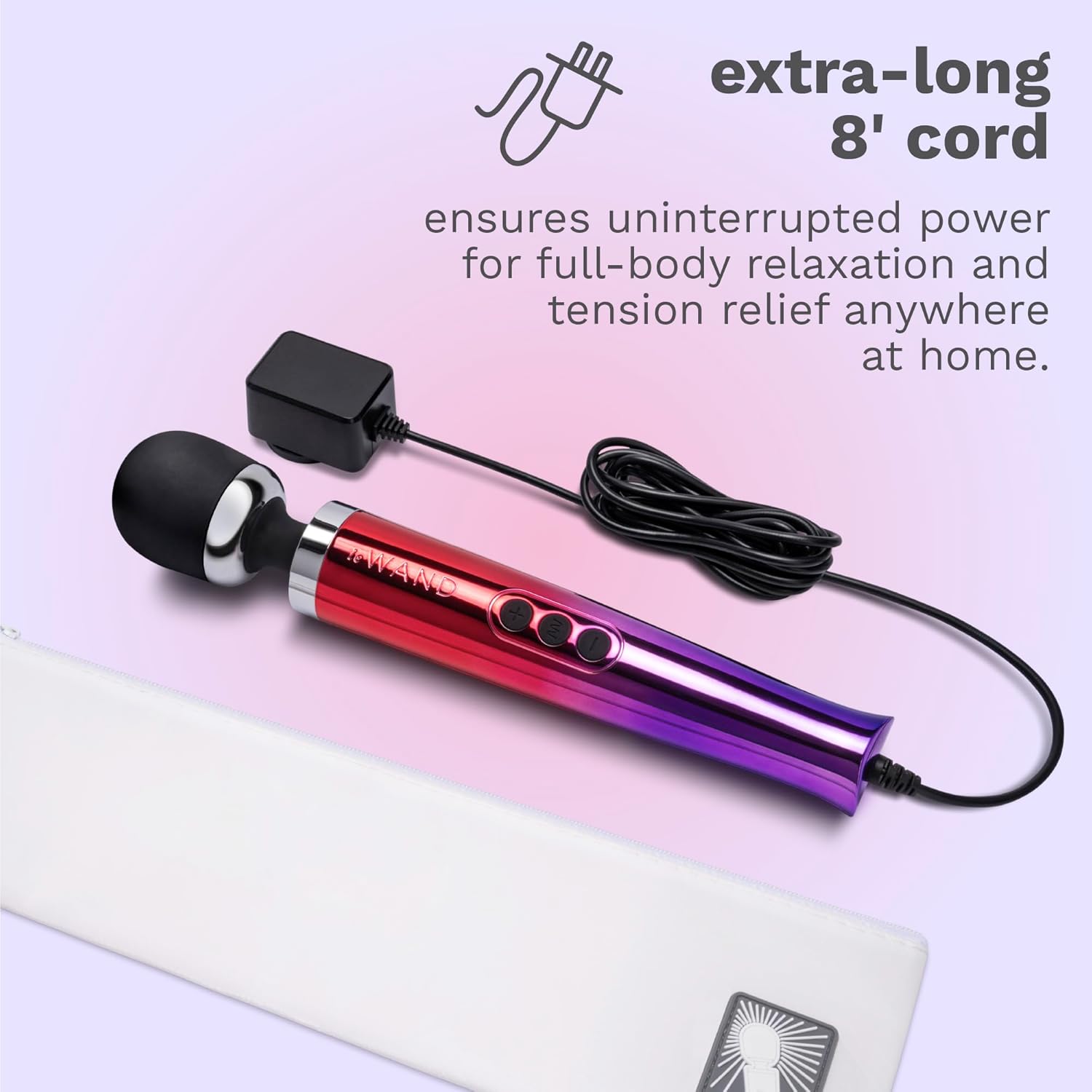 Le Wand Die Cast Plug-In Vibrating Massager Ombre