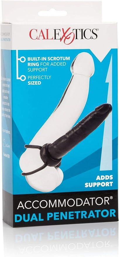 Accommodator Dual Penetrator Cock RIng