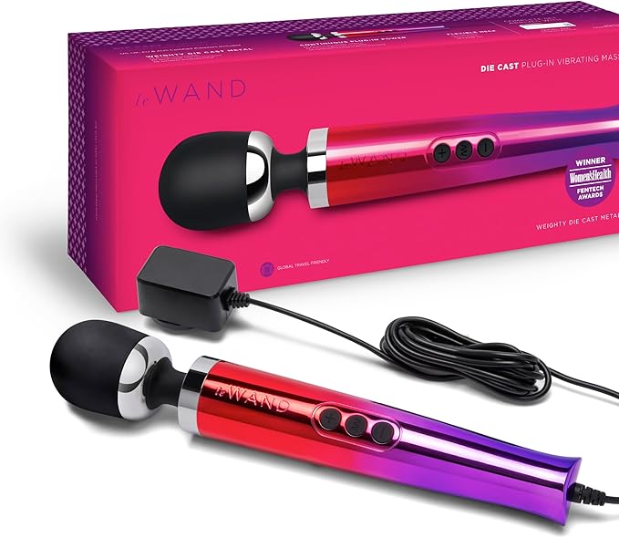 Le Wand Die Cast Plug-In Vibrating Massager Ombre