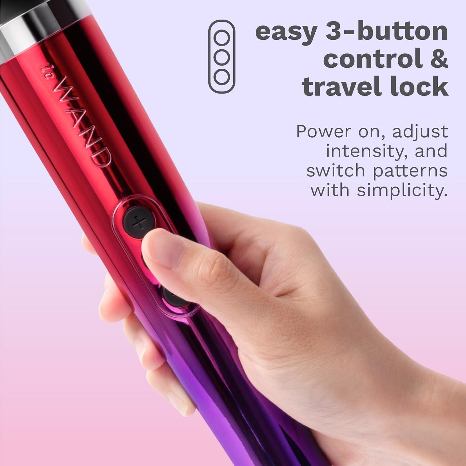 Le Wand Die Cast Plug-In Vibrating Massager Ombre