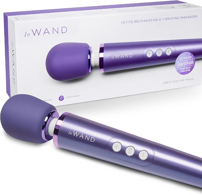 Le Wand Petite Rechargeable Massager in Violet