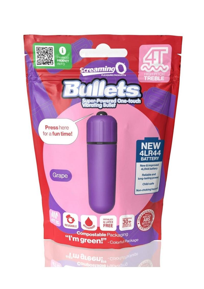 Screaming O 4T Tickle & Tease Bullet in Grape