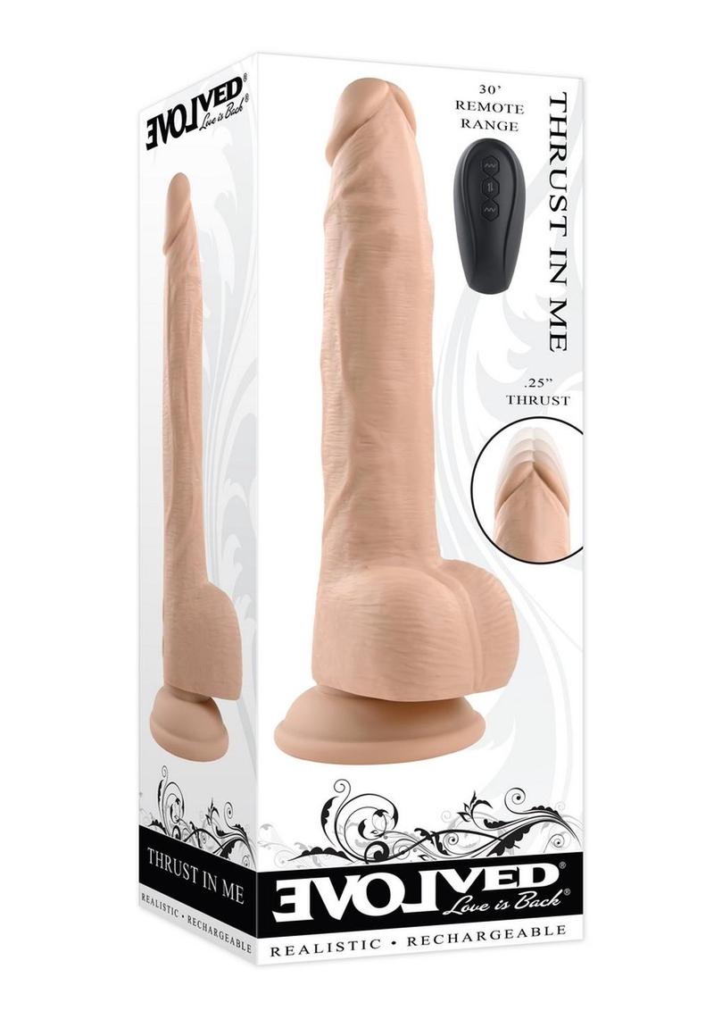 Thrust in Me Thrusting Vibrator Light