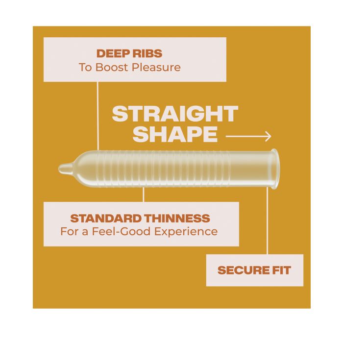 Trojan Ultra Ribbed Condoms 3-Pack