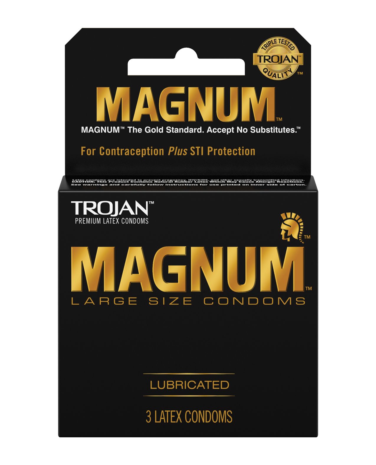 Trojan Magnum Condoms 3-Pack