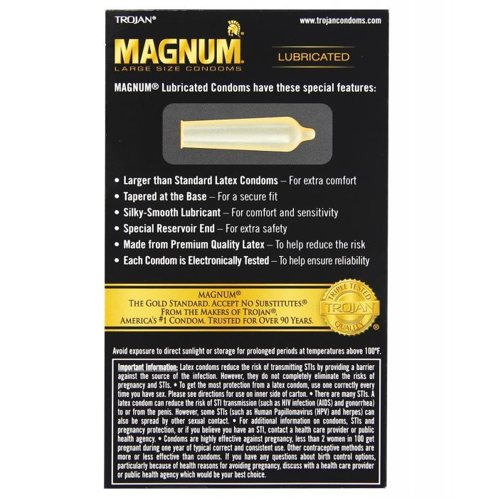 Trojan Magnum Condoms 12-Pack