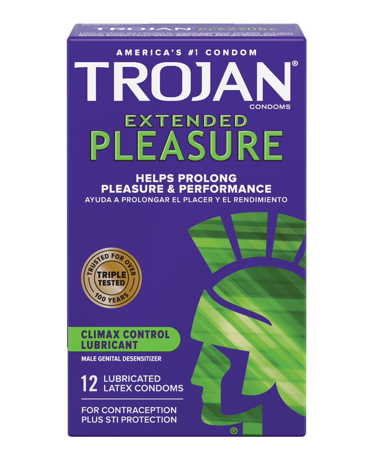 Trojan Extended Pleasure Condoms 12-Pack