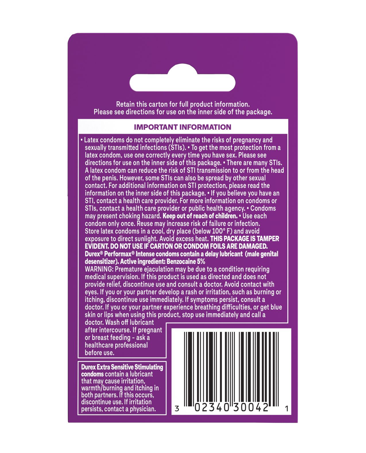 Durex Condoms Pleasure Pack 3-Pack