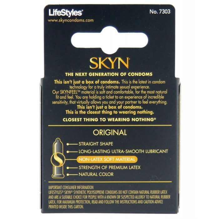 Lifestyles SKYN Original Condoms 3-Pack