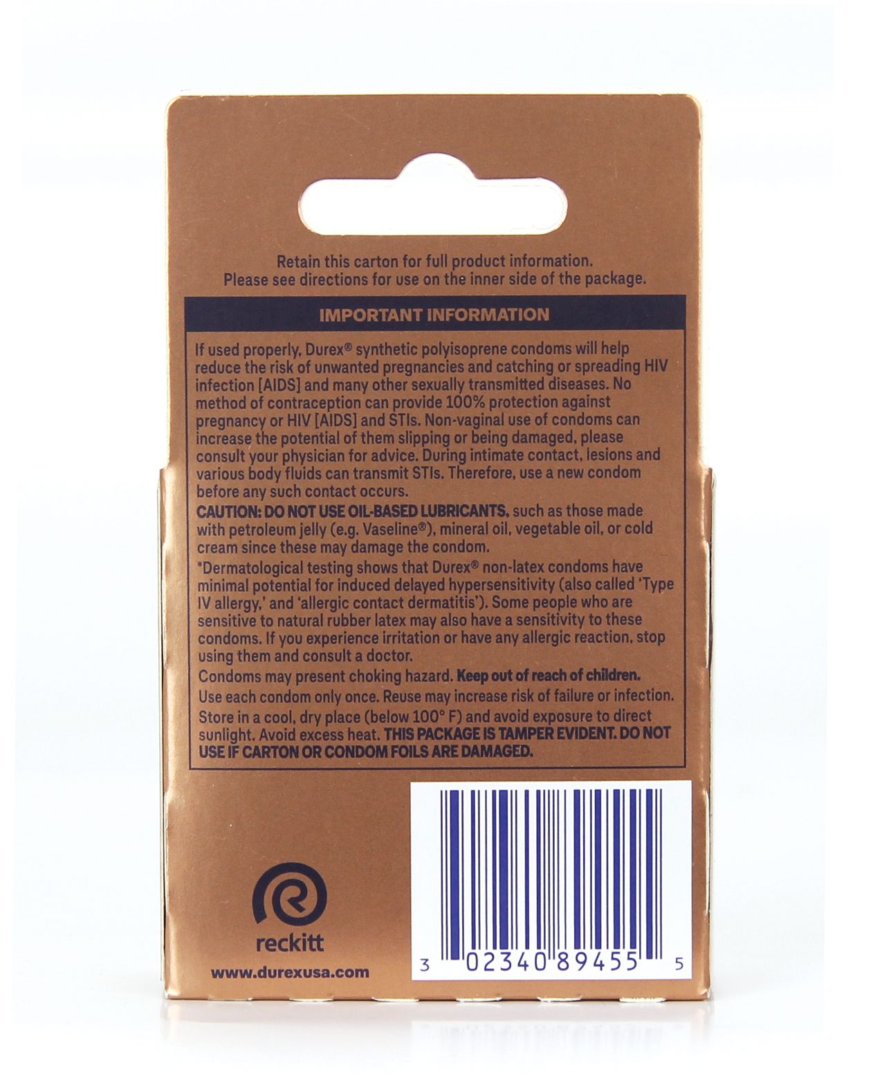 Durex Avanti Real Feel Non Latex Condoms 3-Pack