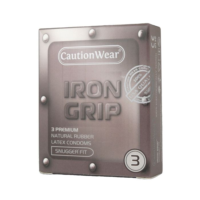 Iron Grip Snug Fit Condoms 3-Pack