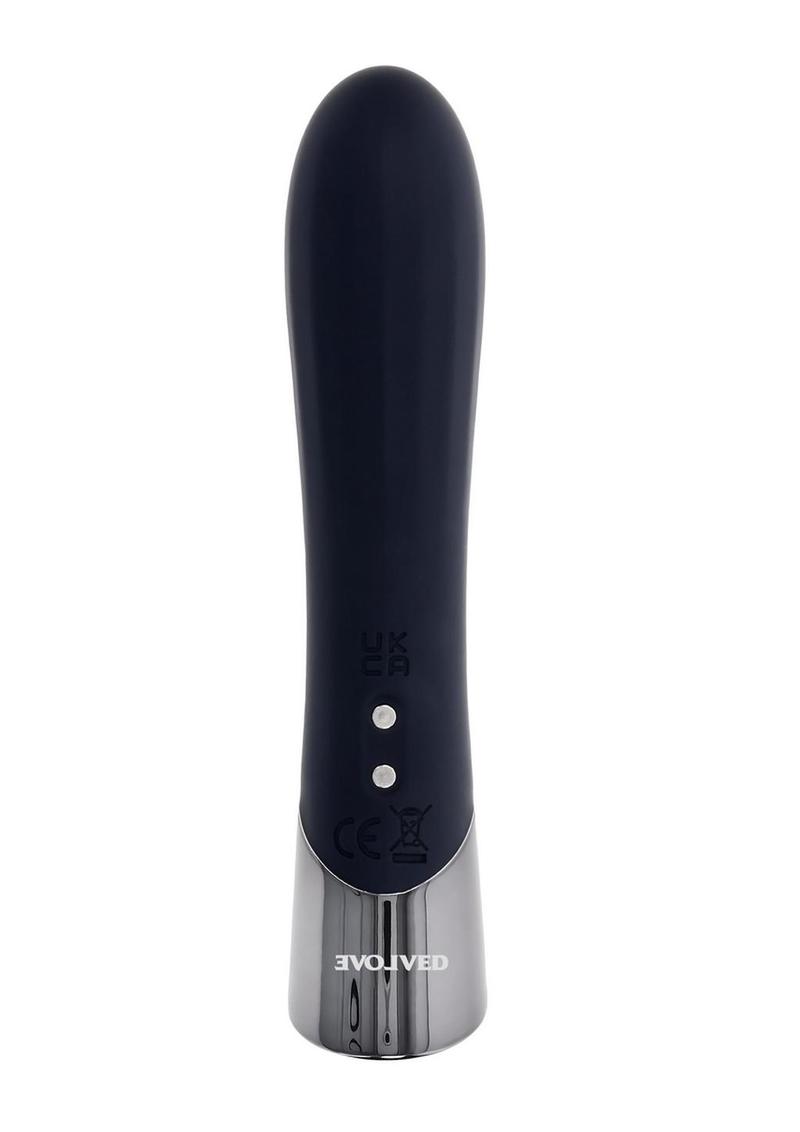Back in Black Silicone Bullet